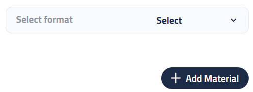 Figure 2: Select format if needed.